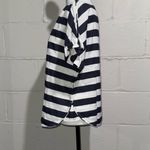 ZARA Women’s Stripe Linen Blend Top Size Medium Photo 2