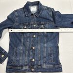 Old Navy  Women’s Trucker Jean Jacket Size Small Tall Blue Denim Pockets Casual Photo 5