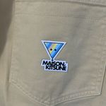 Maison Kitsune Yellow Wide Leg Jeans Size undefined Photo 6