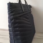 Quilted Tote Bag Gray Photo 3