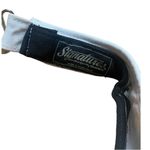 Signatures Crossed Golf Clubs Structured Visor, White, Adult White Photo 1