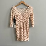 Lulu’s NWT Party Favor Rose Gold Sequin Bodycon Dress Champagne Cocktail Dress Size XS Photo 8