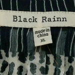 Black Rainn Sheer Sleeveless Blouse  Size XL Photo 2