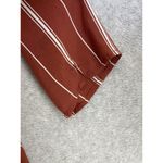 Amuse Society  Women's Dress Flared Cutout Front Striped Long Sleeve Size Small Photo 4