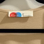 Free People  Beach NWT Size Medium Tan Carta Tee Shirt Midi Dress Comfort Boho Photo 4