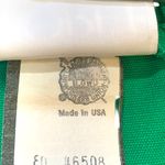 Vintage 70s Koret Green Mod A Line Mini Skirt Union Made USA White Snap Buttons Size L Photo 9