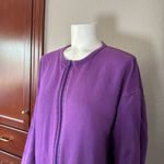Vintage Real Comfort Purple Zipper Sweatshirt Jacket XL Photo 1