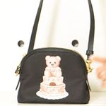 Moschino Authentic leather/texture Teddy Cake zip Crosby Photo 6