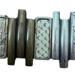 Vintage Metal Belt‎ with Adjustable Chain Photo 1