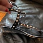 EXPRESS black and silver gladiator style sandals Photo 1