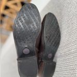 Me Too  Arctic Oxblood Dark Brown Leather Tall Riding Boots Gold Details Size 8 Photo 5