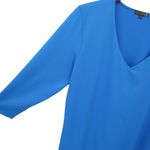 Judy P Karen 3/4 Sleeve Double Layered Front V Photo 2