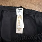 VTG 1960's Barbizon Petti Jo Tafredda Half Slip Sz Sm Black Lace Hem Photo 1