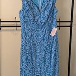 Venus New Lacey Mermaid Dress with Sequins Blue Size 8 Photo 1