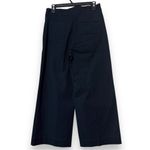 NY&C women’s size 4 black signature fit crop pant wide leg business casual NWT Photo 1