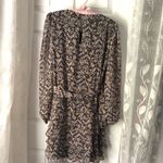 1. State mini ruffles dress, with belt, size medium Photo 5