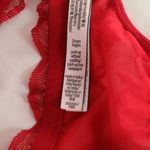 Victoria's Secret Victoria’s Secret Red Lace Dream Angels Push-Up Without Padding Bra Size 36DDD Photo 4