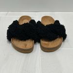 Natures Collection Lilly Cross Slipper Black Size 7.5 Photo 4