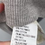 ZARA Floral Embroidered Lace Mesh Sheer Sweatshirt Top Blouse Shirt Photo 5