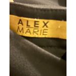 Alex Marie  Womens Black Polyester Blend Dress Pants Size 12 Photo 4