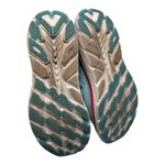 Hoka One One Clifton 6 Shoes Womens Size 9.5 Blue Red Running Sneakers Road Photo 3