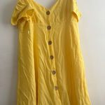 Peach Love California  Sunny Yellow Dress Photo 0