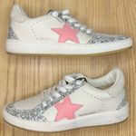 Vintage Havana Lolita Glitter Silver and Pink Star Sneakers Size 7 Photo 5