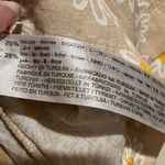 Bershka  DAISIES FLORAL BUTTON DOWN CROPPED BABY DOLL TOP VNECK TOP Photo 4