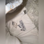 NEW Helsi White Leslie White Strapless Sequin Lace Column Midi Dress Sz Medium Photo 4