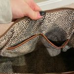 Sole Society Lacie Weekender Vegan Leather Duffle Bag, Camel, EUC Photo 11