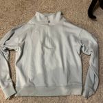 Earth Yoga Sustainable Organic Clothing Mint Athletic Quarter Zip size XL Photo 0