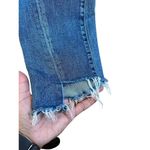 7 For All Mankind High Waist Josefina With Angled Seams Raw Hem Jean Size 26 Photo 4