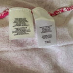 Jones New York  Silk Blend Bright Pink Paisley‎ Size Medium Cardigan Sweater NWT Photo 9