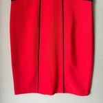 London Style  sz‎ 8 red sheath black block color dress NWOT Photo 2