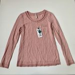 Monoreno Mur Mur  Boutique Pink Long Sleeve Tee Photo 7