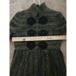 Anthropologie  Plenty By Tracy Reese Wool Blend Coat Size 4 Boho Artsy Unique Photo 5