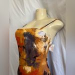 Privy  Vibrant Orange and Black Dress Photo 2