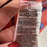 Old Navy Women Relaxed Tie-Cuff Linen-Blend Floral Tropical Top Blouse XL Coral Photo 6