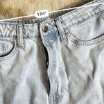 H&M Cutoff Raw Hem Light Wash High Rise Button Fly Jean Shorts Photo 1