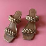 A New Day Braided Chunky Heels Photo 0