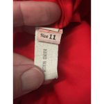 Maxi Hollow Dress Women's Size 11 Racerback Formal Dress Flowy Lightweight Red Photo 7