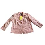 Dialogue  VINTAGE DUSTY ROSE JACKET SIZE 1X Photo 4