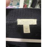 Talbots Women’s Black Knit Cardigan Plus Size 3X Rayon Cotton Classic Cardigan Photo 5