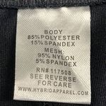 Marvel  Hero Elite Athletic Black w/ Abstract Design & Mesh Cropped Leggings-XL Photo 10