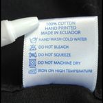 Black T Shirt Ecuador Gold Size M Photo 4