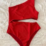 Beach Riot  Celine One Shoulder Cutout One Piece Swimsuit Photo 2