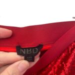 NBD   sequin leggings red XXS Photo 3