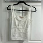 Arnhem Brontë tie front white cami tank top Size XS Photo 1