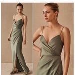 BHLDN Anthropologie Freya Satin Charmeuse Maxi Dress Photo 1