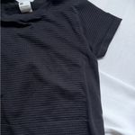 All In Motion  Black Textured Tee Photo 2